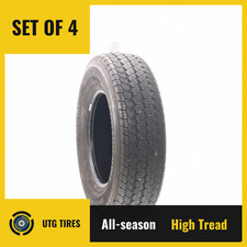 Set Of 4 Used Lt 21585r16 Continental Vancofourseason 115112q - 8.5-9.532
