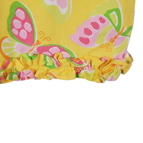 Plum Pudding LTD Girls Size 5 Dress Butterfly Butterflies Yellow Spring Shift - Picture 6 of 12
