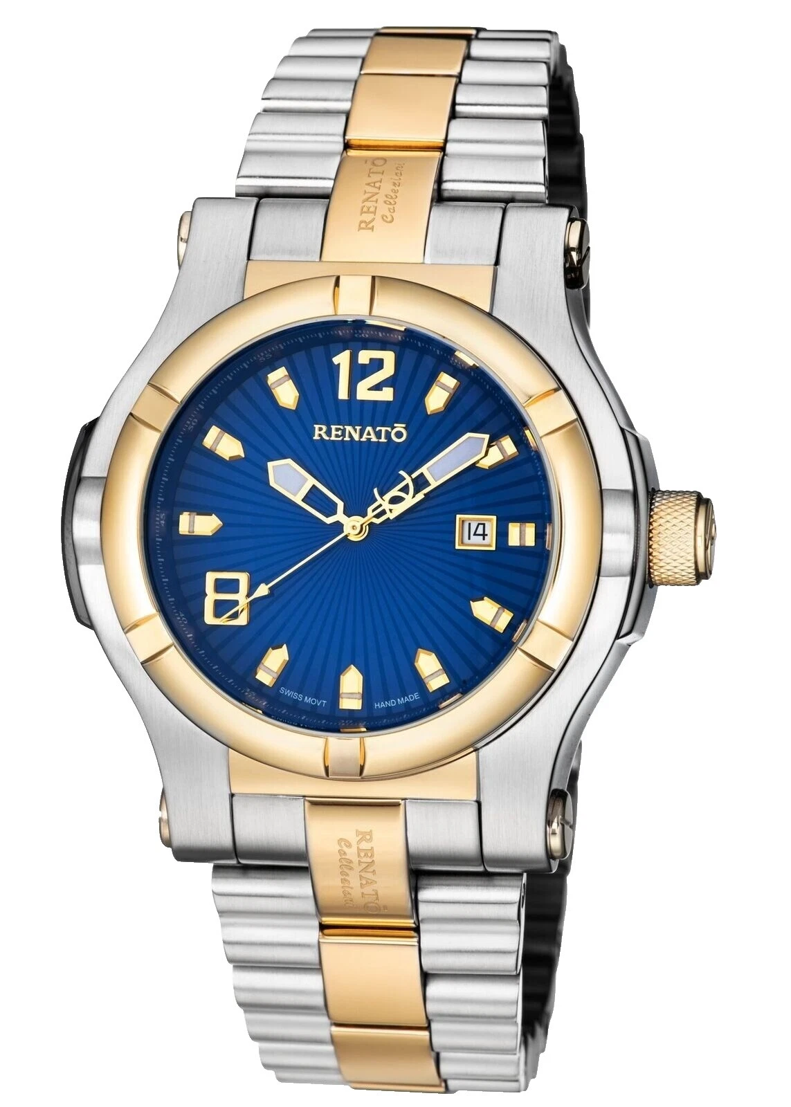 Banda de acero inoxidable Renato Relojes de pulsera