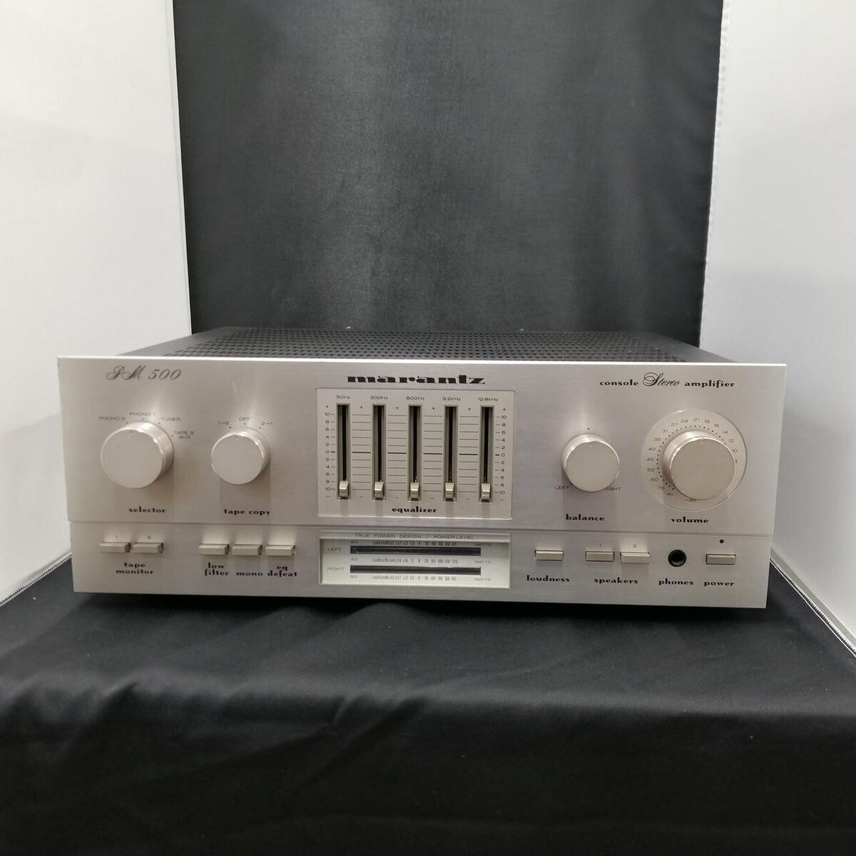 Marantz PM500 Stereo DC Integrated Power Amplifier JP PM 500 Marantz PM500 Stereo DC Integrated Power Amplifier JP PM 500