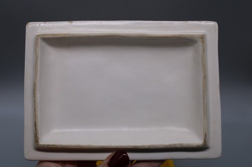 Antique King Trophy Hand Painted Box Raymor Italy Signed - Ceramic - R 1886 - Picture 4 of 10