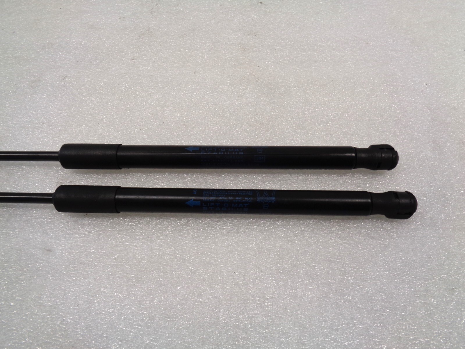14-20 Maserati Ghibli Hood Bonnet Lift Gas Strut Shock Support Set OEM AK240241