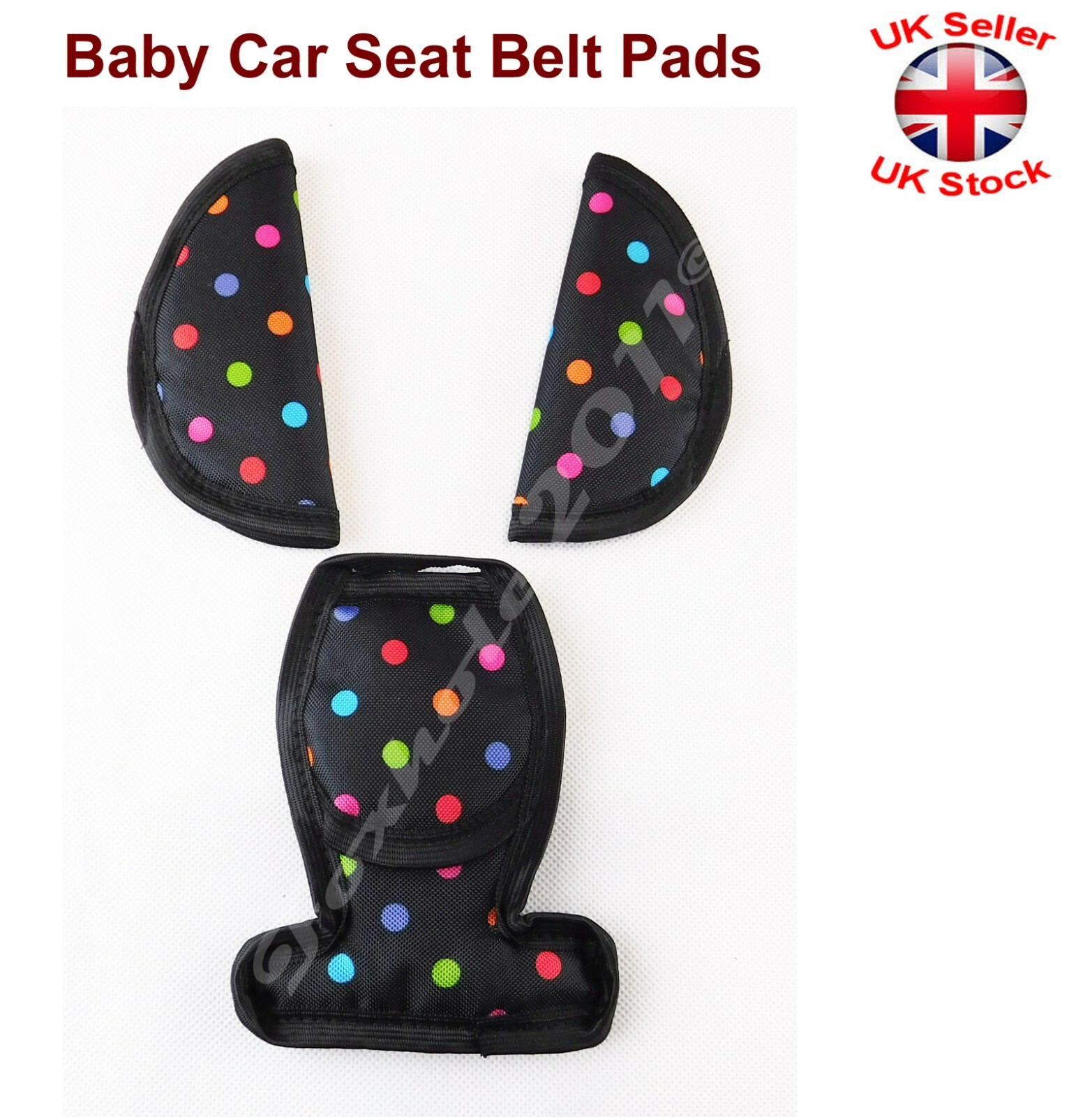 Baby Car Seat Belts Crotch Cover Harness Shoulder Straps Pads Maxi Cosi