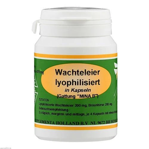 WACHTELEIER lyophilisiert Kapseln 120 ST - Bild 1 von 1