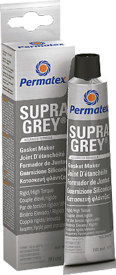 2x guarnizioni istantanee in silicone RTV sigillante alta temperatura grigio 80 ml specifiche OEM - Foto 4 di 7