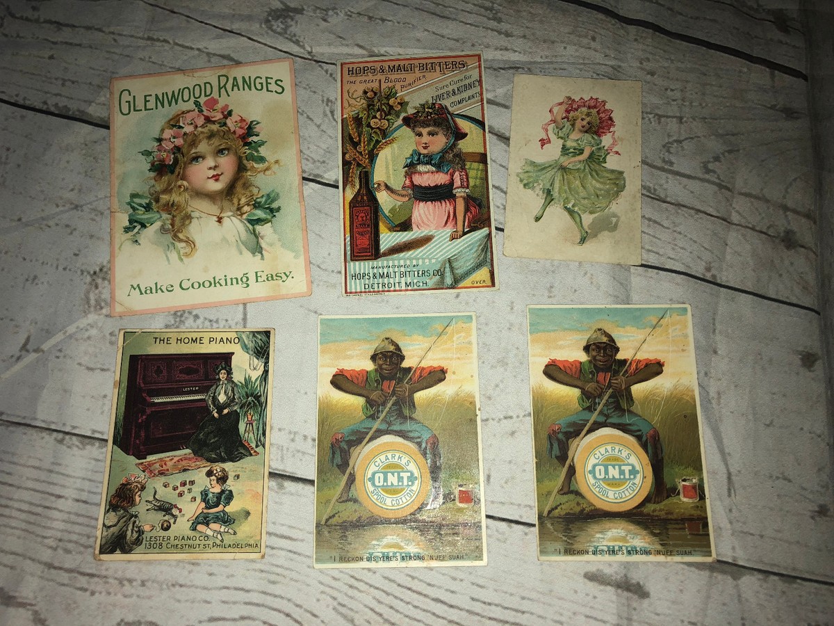 Vintage Postcards Historical Advertising Lion Coffee Trade Cards