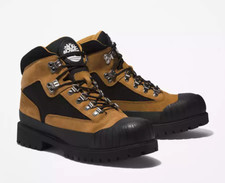 Image of Timberland Heritage Waterproof Rubber-Toe Hiking Boots Shoes Size UK 8 EUR 42