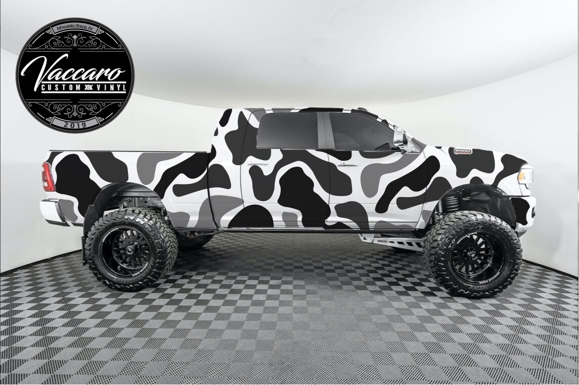 Dodge Ram Camo Wrap