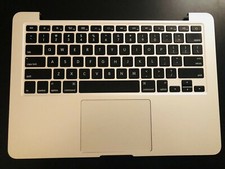 Apple   MacBook Pro Retina 13" Top Case Keyboard Battery A1502 2013 2014