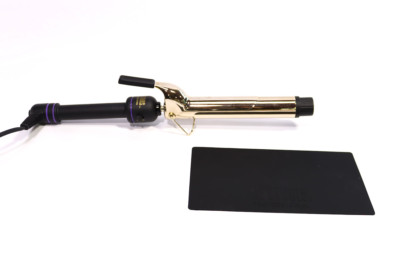 Hot Tools 24K Gold Extra Long Curling Iron/Wand Mat 1 1/4 New without box/tags