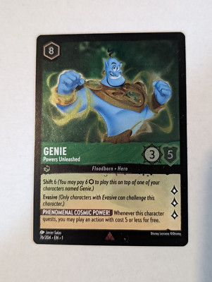 Genie Powers Unleashed - Folie selten - 76/204 - Disney Lorcana