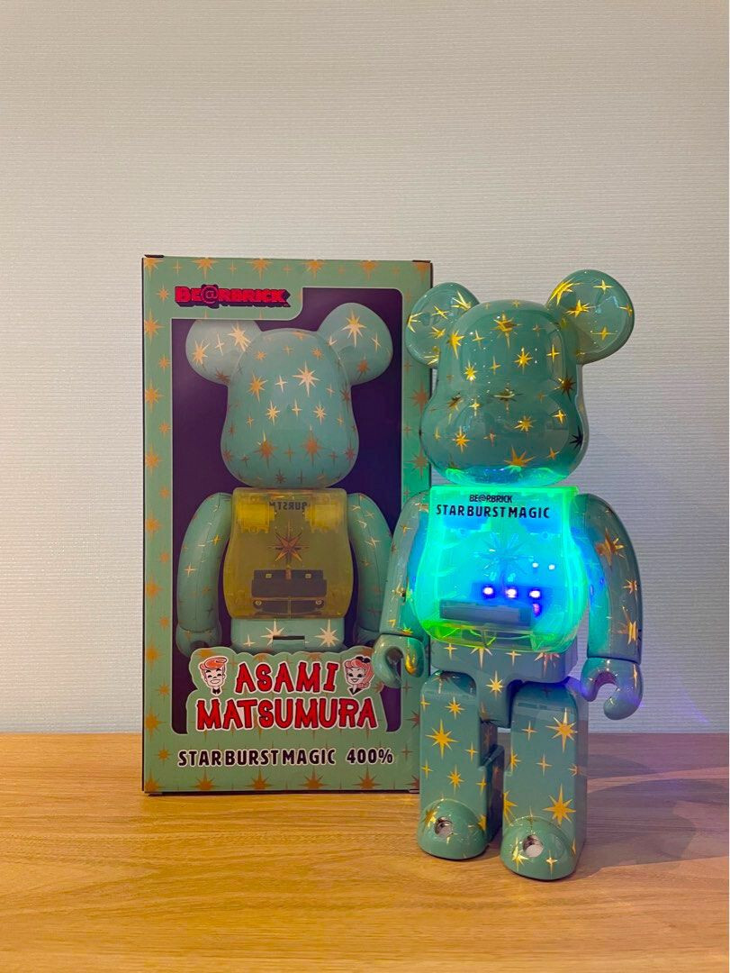 Medicom x Asami Matsumura - Star Burst Magic 400% Bearbrick