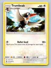 Carta Pokemon 2017 Sole e Luna Trumbeak 107/149
