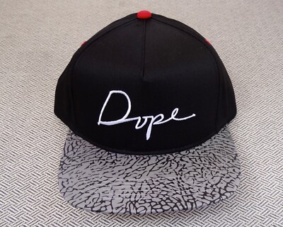 New Dope Street Wear Cement Script 