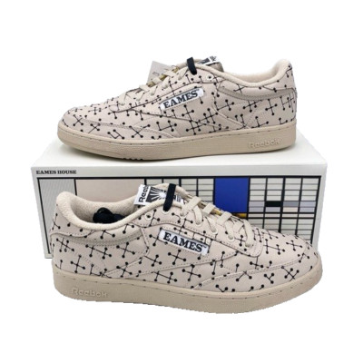 Size 9 / 9.5 - Reebok Eames Office x Club C 85 Dot Pattern Herman Miller NEW