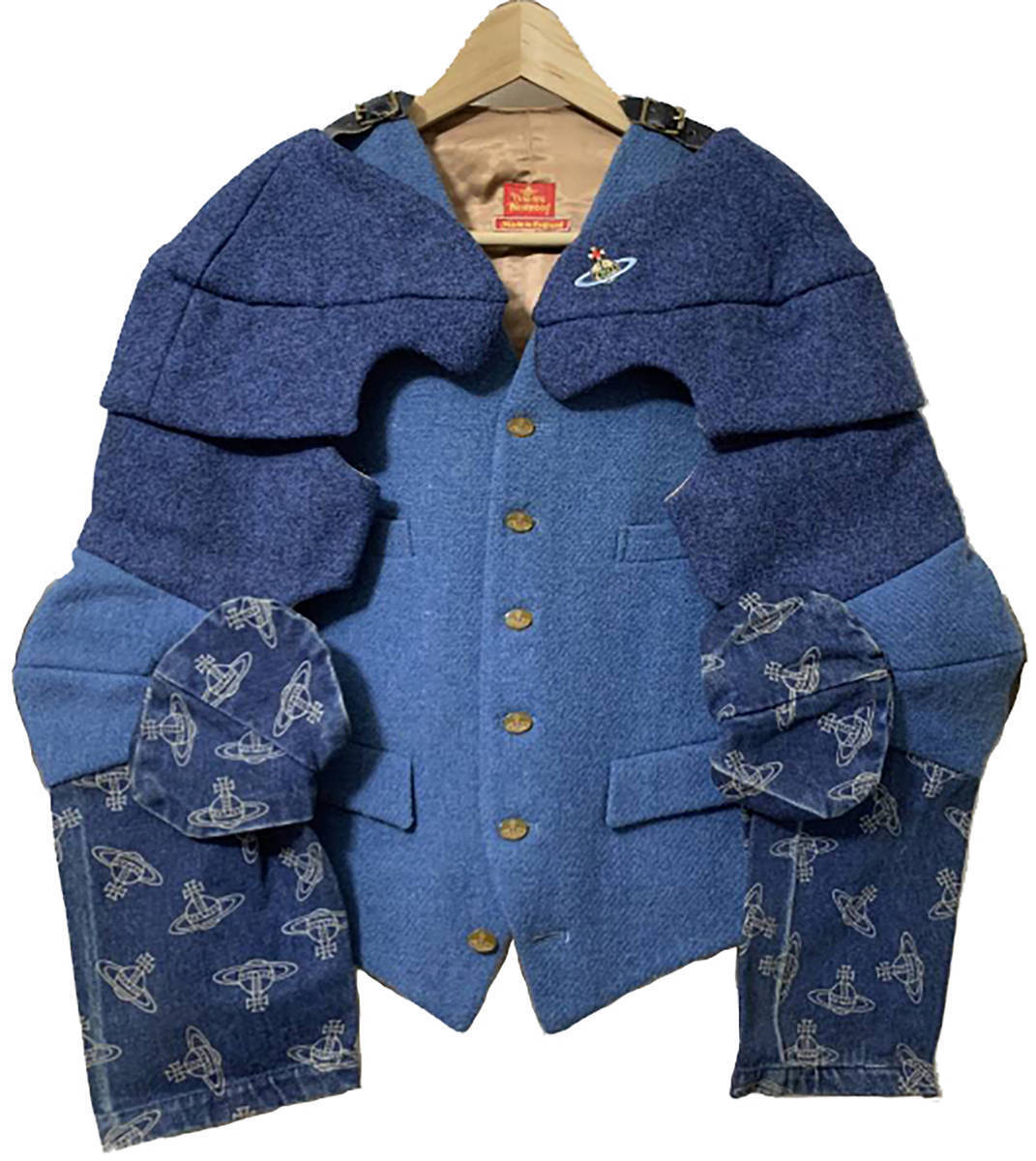 Vintage 1988-1989 AW Vivienne Westwood Armor Jacket Harris Vintage 1988-1989 AW Vivienne Westwood Armor Jacket Harris