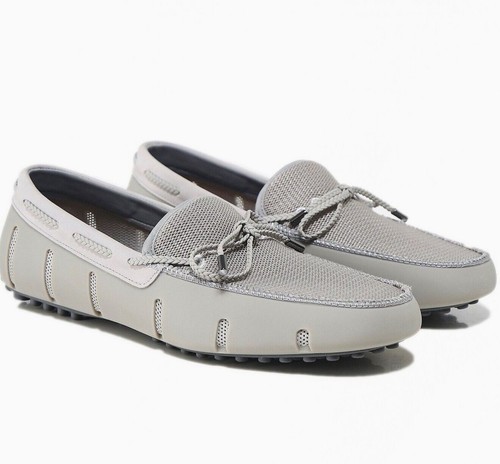 SWIMS Alloy/Gray Braided Lace Lux 