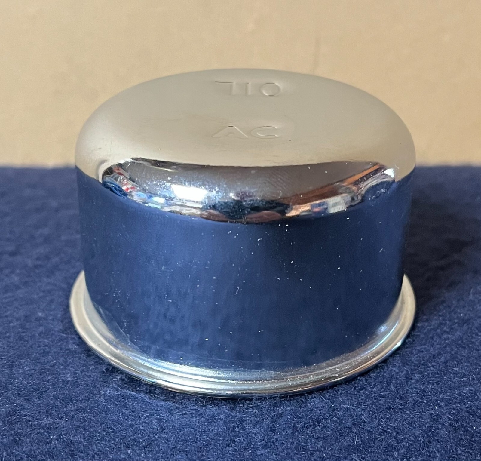 Camaro Vented Oil Breather Cap 1967 350 NOS GM 6419454 AC FB