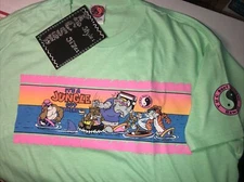 80's T&C Surf Designs T-shirt Men's X-Large Mint Green
