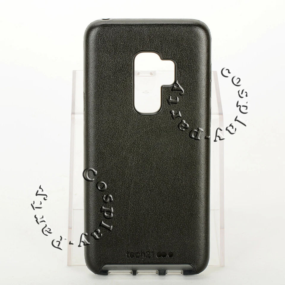 Funda Tech21 Evo Luxe de cuero vegano a presión para Samsung Galaxy S9 Plus - Negra Foto 2 de 4