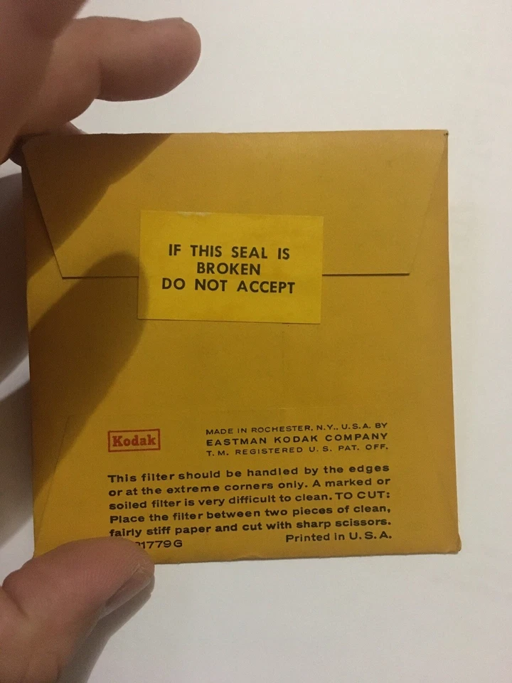 Kodak No CC50G 3” Square Filter - Image 2 of 2