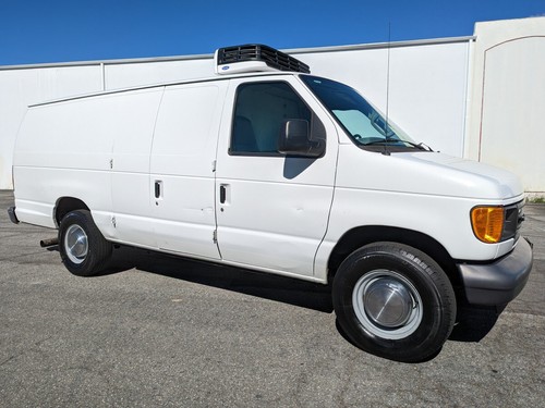 2006 Ford Econoline E-350 Refrigeration Reefer Extended Cargo Van DIESEL