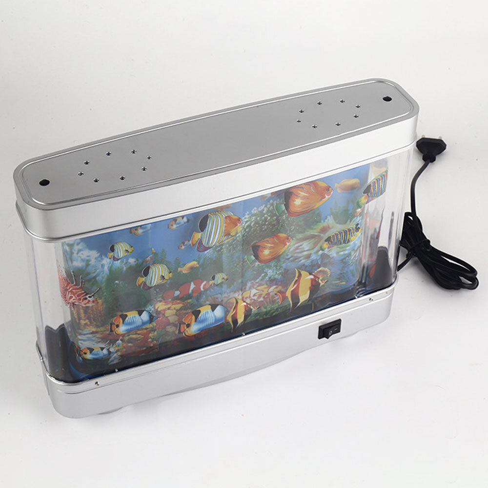 Artificial Tropical Fish Aquarium Decorative Virtual Ocean Dynamic LED