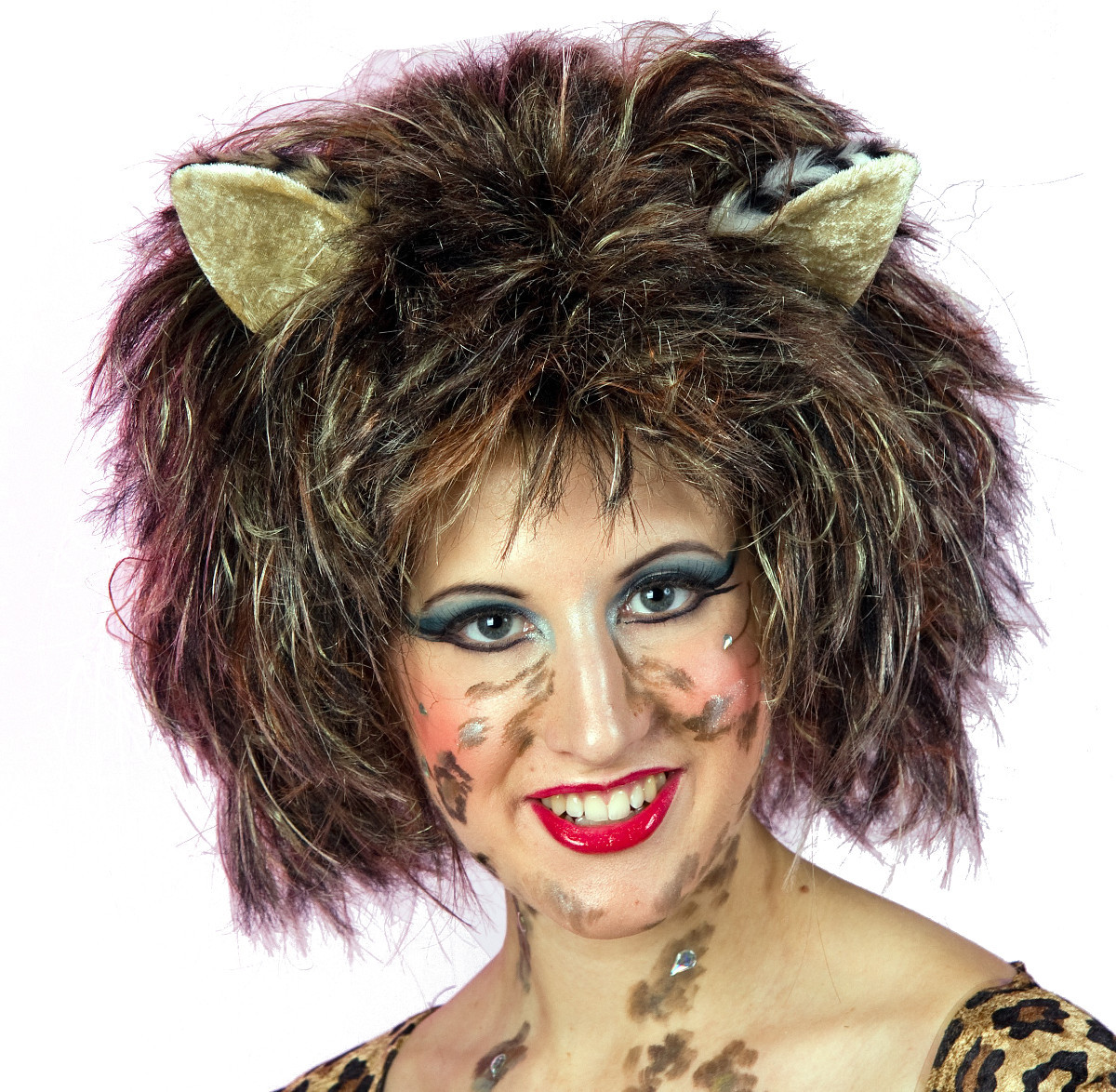 Boland Perücke Tiger – Lockige, Braune Tier-Perücke Für Kostümpartys, Karneval & Halloween