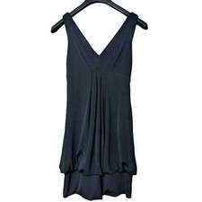 Eliza J Black Bubble Hem Cocktail Dress Size 6