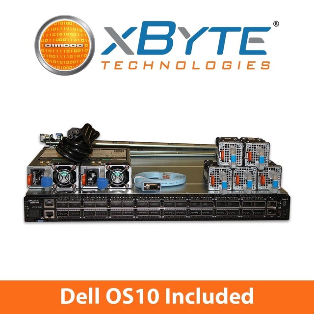 Dell Networking Z9100ON 32P 100GbE QSFP28 2P SFP+ RA OS10 Switch eBay