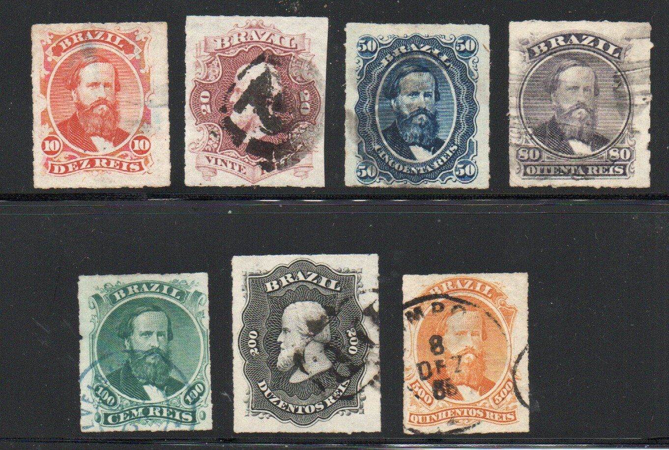 Brazil - Sc# 61 - 67 Used       -        Lot 0624147