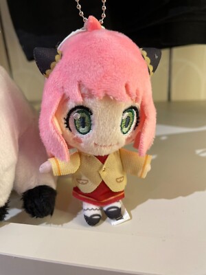 USJ Exclusive SPY FAMILY Anya bond plush mascot keychain set