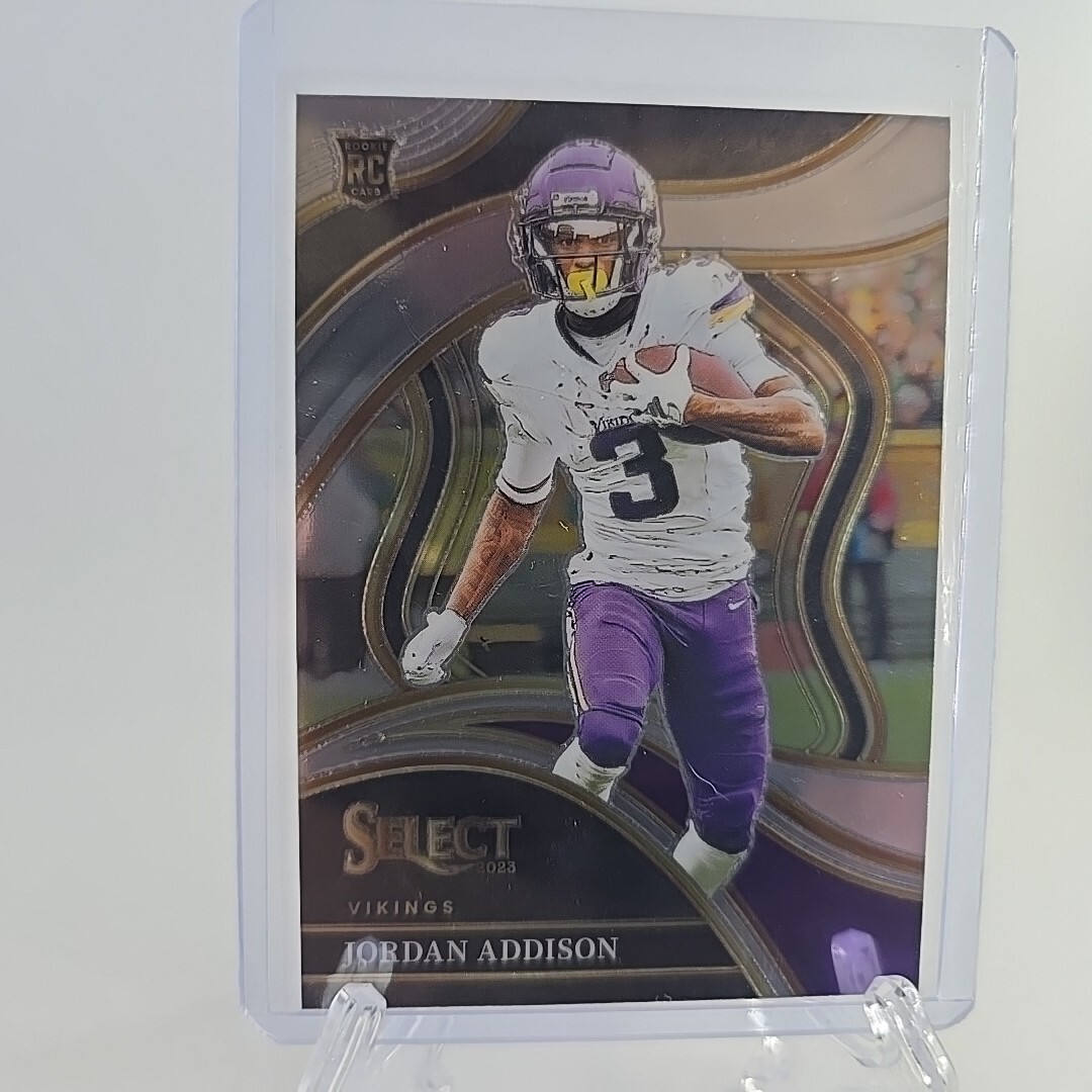 2023 Select Rookie Jordan Addison Club Level #254 Minnesota Vikings RC