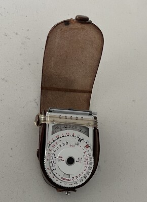 Escot - Vintage Light Exposure Meter, Type NE-3, Zero Adjust