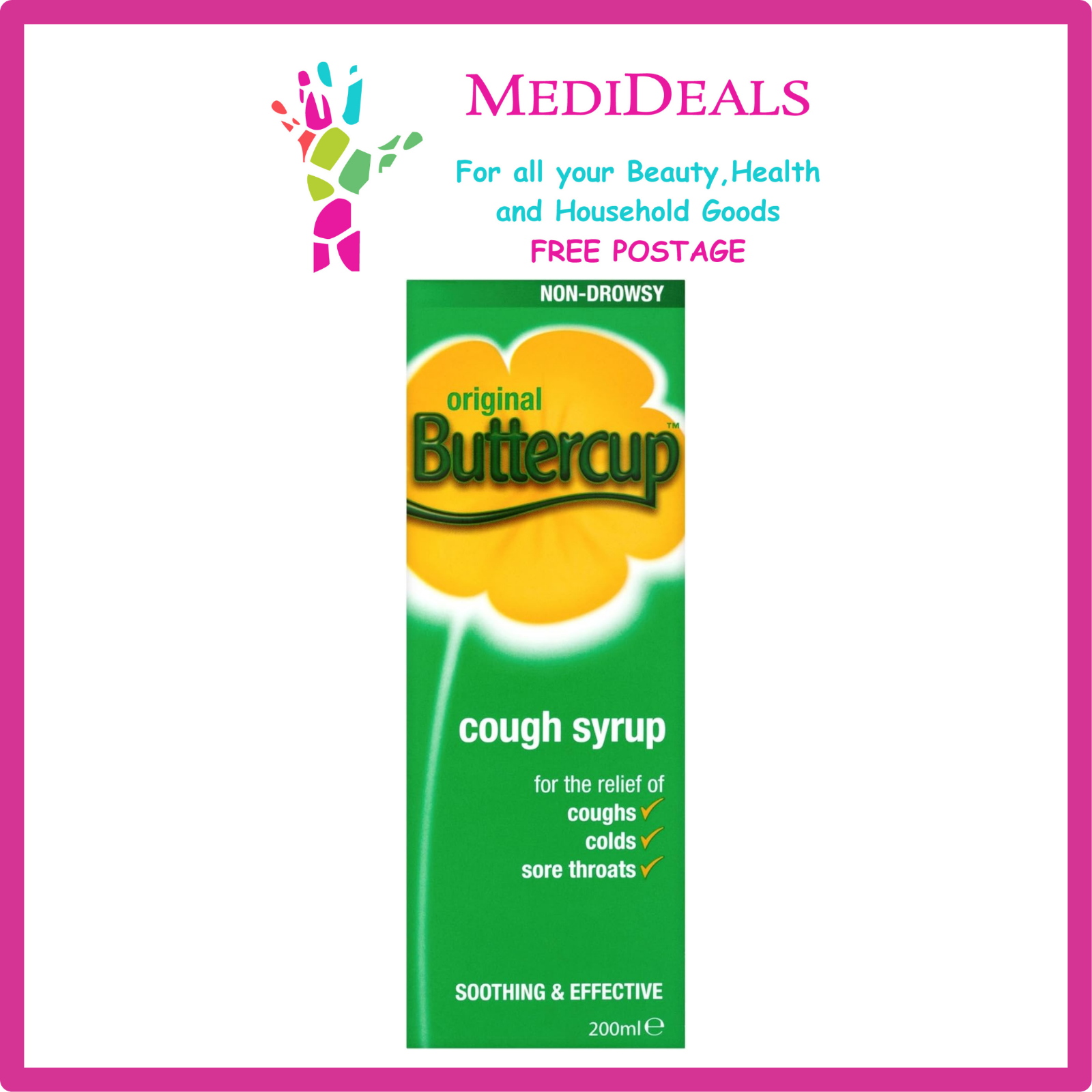 Buttercup Original Cough 200ml Syrup for sale online eBay