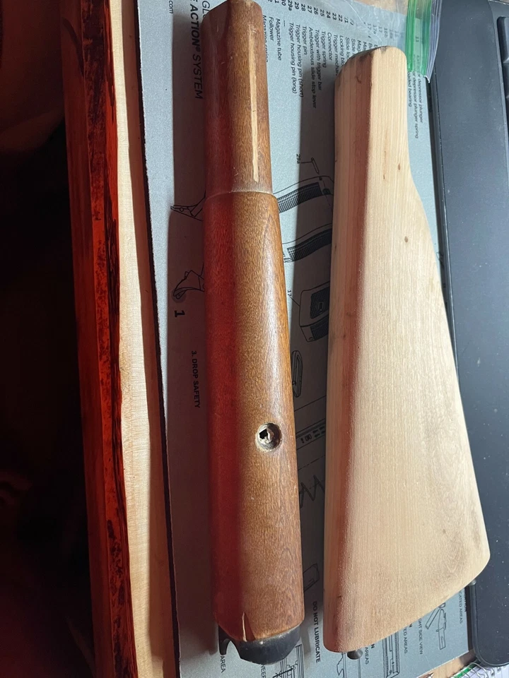 harrington and richardson huntsman stock and forearm piece - Image 4 of 4