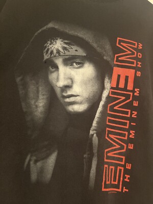 Vintage Eminem The Eminem Show Rap Tee Large Black T Shirt | eBay