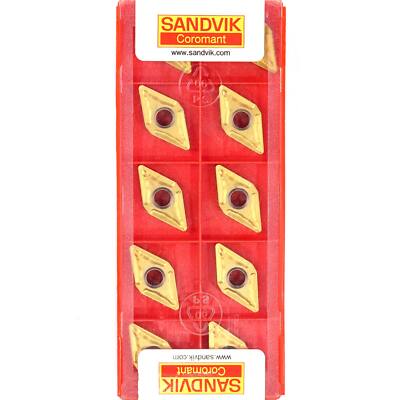10 SANDVIK DNMG 110408-QM - Grade 1005 CNC Drehmaschine beschichtete Hartmetall Wendeplatten