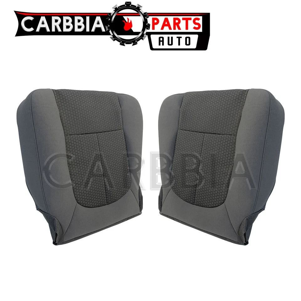 Cubierta de asiento inferior de tela para Ford F250 F350 F450 F550 Super Duty 2011-2016 gris Foto 4 de 4