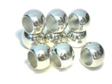 12 pieces scarf jewelry rings beads with large hole for scarf decoration use