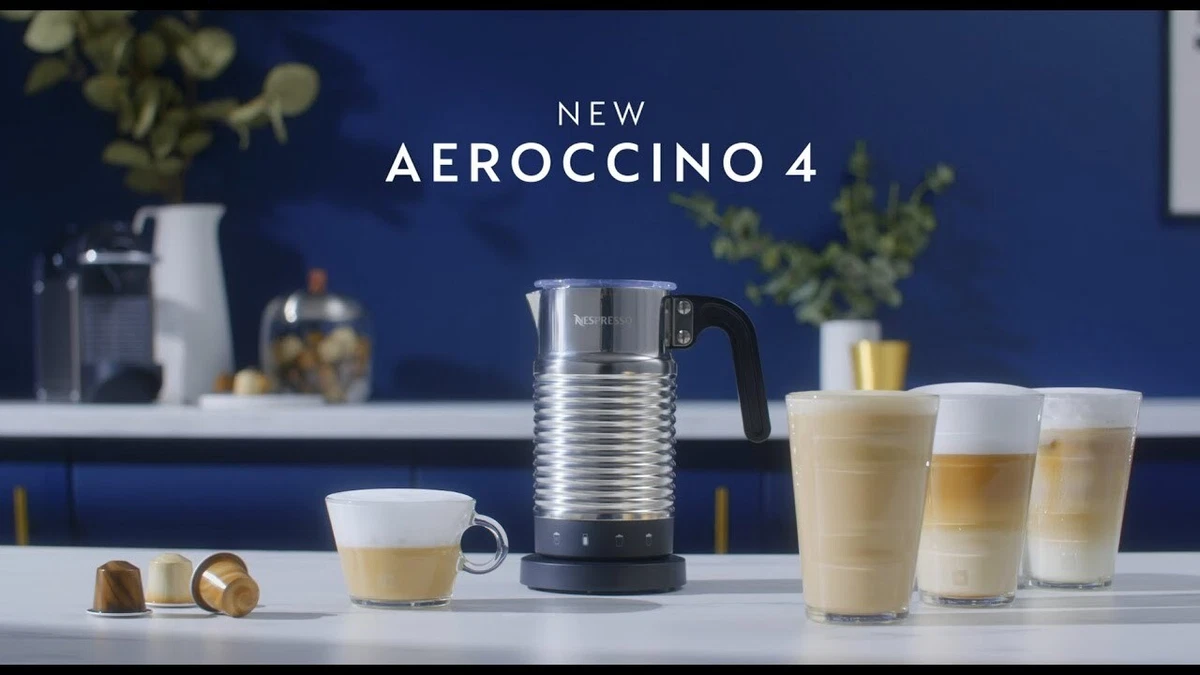 Review of Nespresso Aeroccino 4 Milk Frother for hot and cold