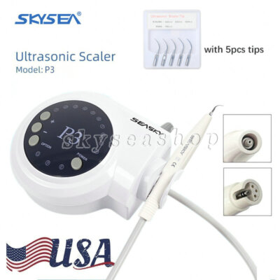 Original SKYSEA Dental Ultrasonic Piezo Scaler fit for SATELEC DTE Handpiece