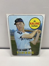 1966 Topps Al Kaline 410 Baseball Card Detroit Tigers