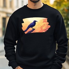 Crow Anime Style Sweatshirt Cosy and Perfect for Any Occasion S to 4XL