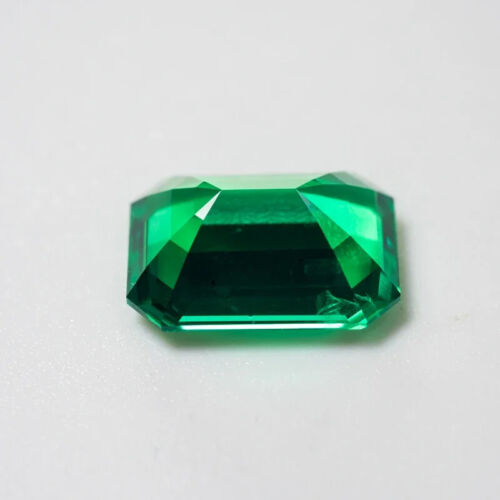 Lab Grown Columbia Emeralds size 13x18mm Hydrothermal Emerald AGL Certificate - Picture 6 of 23
