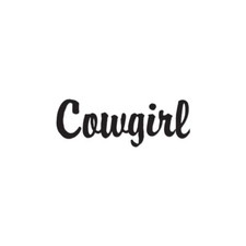 Cowgirl - Vinyl Decal Sticker - Multiple Color  Sizes - ebn1577