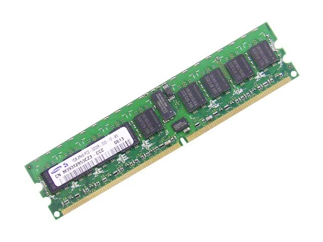 NLD327R23215F-D32KSB 256MB PC2 3200 DDR 2 400MHZ 240 PIN DIMM REGISTRADO ECC Foto 2 de 2