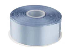 50 Yards 2 Inch Wide Double Face Satin Ribbon 332-French Blue Craft