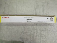 Genuine Canon GPR-26 2450B003AA Yellow Toner Cartridge - NEW open Box