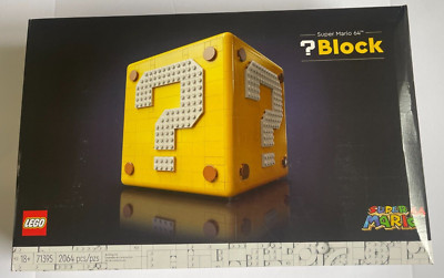 LEGO Super Mario 64 Question Mark Block 3D Model Set 71395